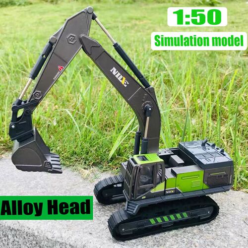 1:50 Simulation Alloy Head Diecasts Toy Engineering Vehicle