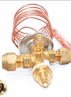 鸿森ERF膨胀R22制冷机组空调冷库节流热力膨胀流量内外平衡