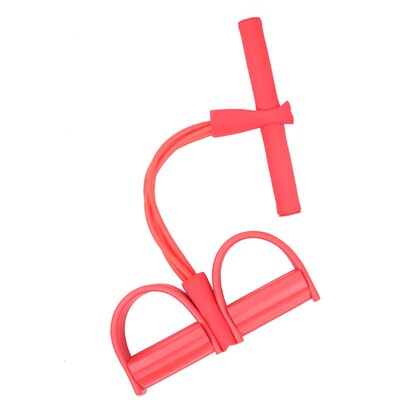 New.4 Resistanc Elastic Pull Ropes Exerciser Rower Belly