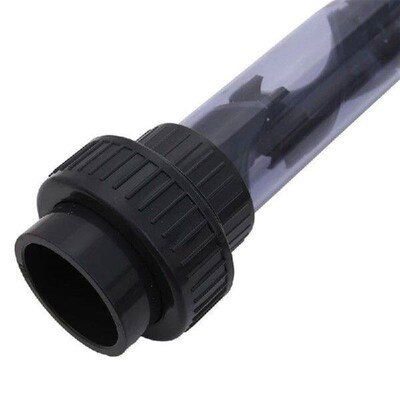 63Mm Union Connector UPVC Helical Static Mixers Industry