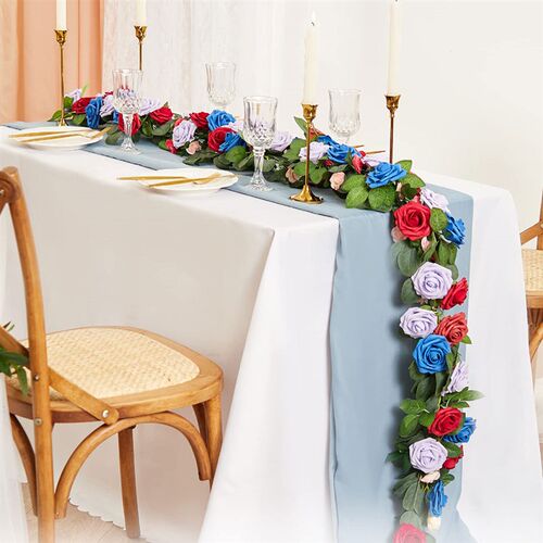30/50/100pcs Artificial PE Foam Rose Flowers Heads 7CM Bride