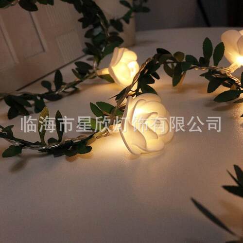 Rose Vine Light String Led Foam Small White Vine Light Strin