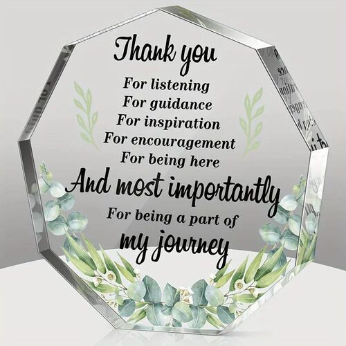 1pc Acrylic Colleague Leaving Farewell Gift Thank You Gift F