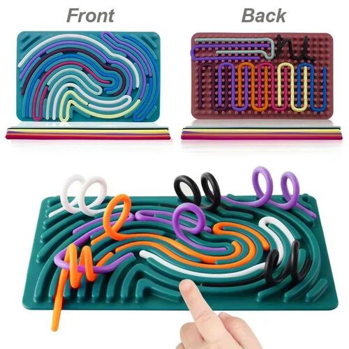 Sensory Activity Board for Kid Busy Board Motor Skills Monte
