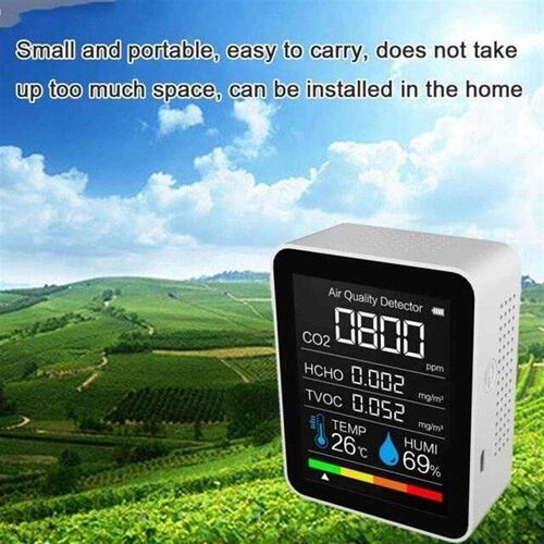 5 in1 CO2 Meter Carbon xide Sensor Air Quality Monitor An