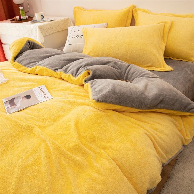 冬天珊瑚绒被单件加厚加绒面法兰绒被罩学生法莱绒保暖金貂绒,床上用品,被套,淘宝优惠券,粉丝福利购,淘宝优惠卷