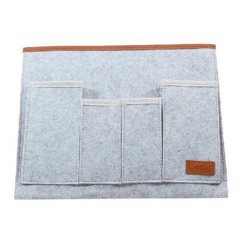 Felt Bedside Storage Bag Pouch Bed Desk Bag Sofa  Remote
