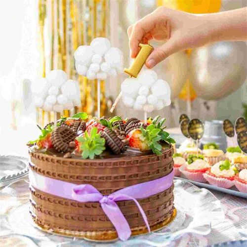 Cloud Cake Topper Birthday Decorations Decorative Toppers