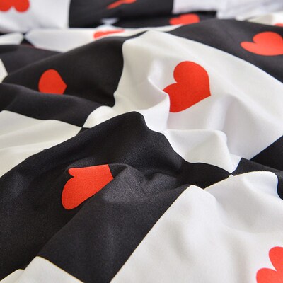 Four-piece Set Of Solid Color Quilt ver For Skin-friendly Be