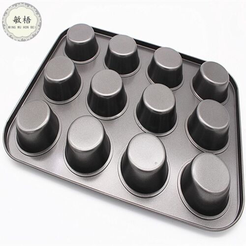 Muffin cake mold baking tray oven baking bread tool 马芬杯模