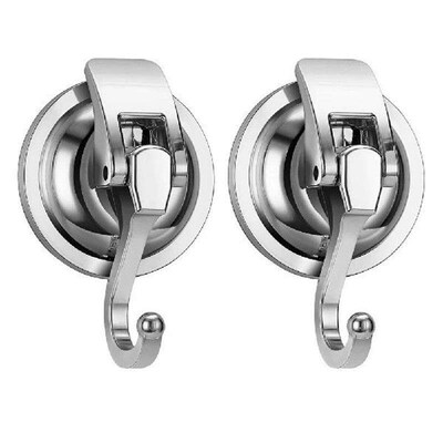 Reusable Traceless Hanger 2Pcs Heavy Duty Vacuum Suction