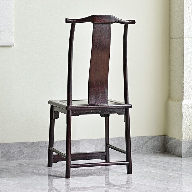 红木家具赞比亚血檀明式餐椅家用中式餐厅靠背椅小叶紫檀官帽餐椅,住宅家具,红木椅凳,淘宝优惠券,粉丝福利购,淘宝优惠卷