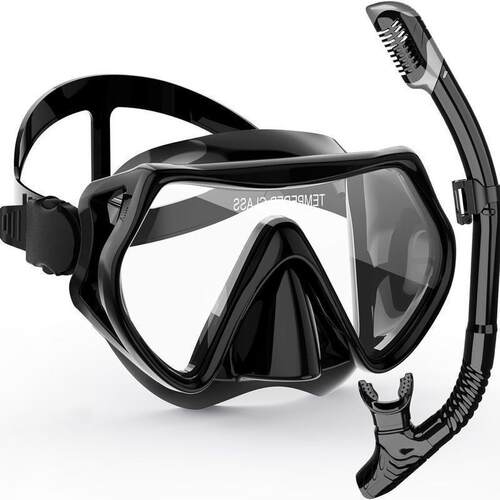Professional scuba diving mask snorkeling suit adult silicon