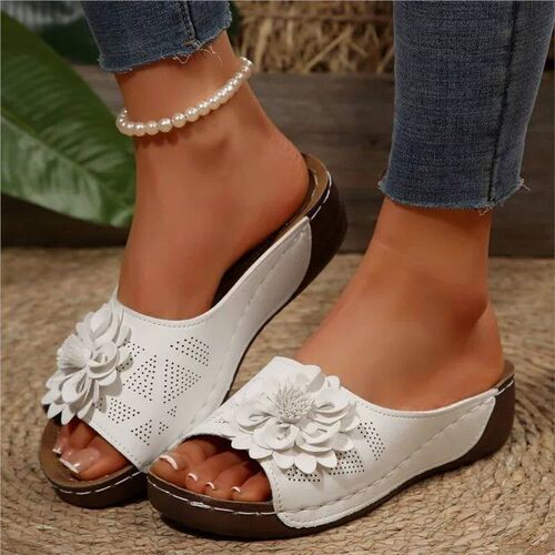 Flower Sandals Women Shoes Fashion Wedge Ladies Shoes
