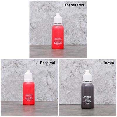 23 Colors Eyebrow Lines Lip Color 15Ml Ink Semi-Permanent Ey