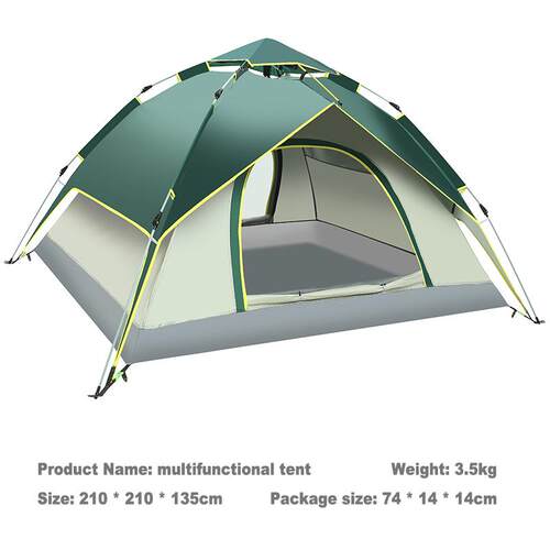 Outdoor camping tent multi-function waterproof tent automati
