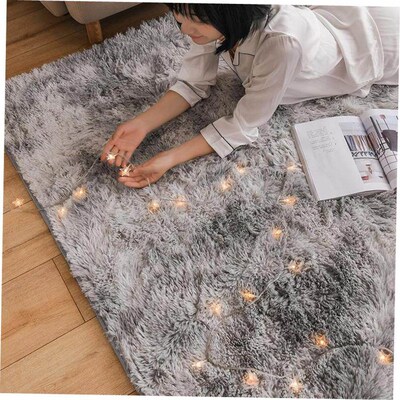 Nordic Style Area Rug Soft Plush Non-Slip  for Bedroom