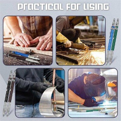 Welder Pencil With 60 Pieces Round Refills Mechanical