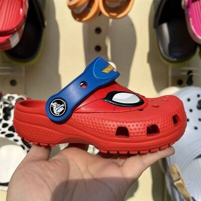 Cartoon Sandals Slippers Red Boys Girls Beach Casual Shoes B