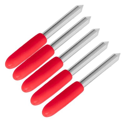 5Pcs 30/ 45/ 60 Degree Blades Cutting Plotter 适用于 R
