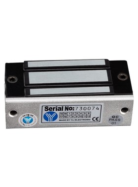 意林电磁锁YM-0N-S迷你型单门磁力锁带信号输出橱窗门V2v两用