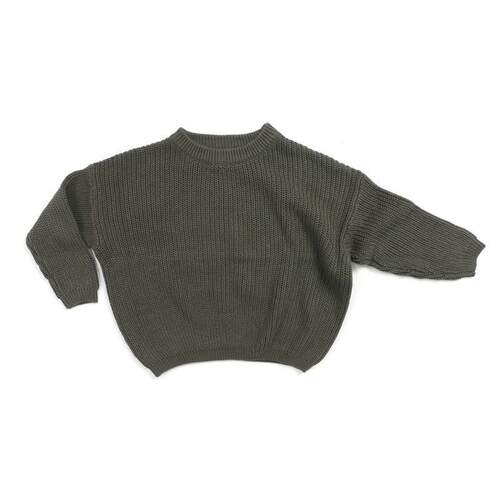 2025 Childrens Knitted Sweaters, Girls Solid Color Simple