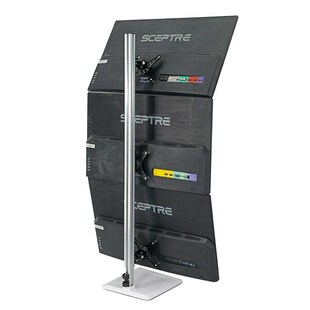 上中下三屏显示器支架升降多屏39屏显示屏支架上下屏多屏支架