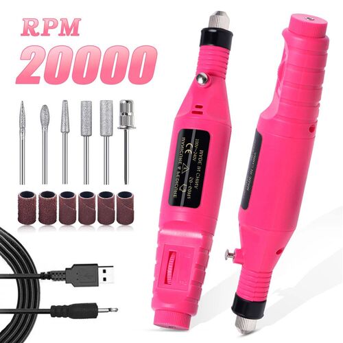 Nail Sander Set Electric Nail Drill Machine Grinding Equipme
