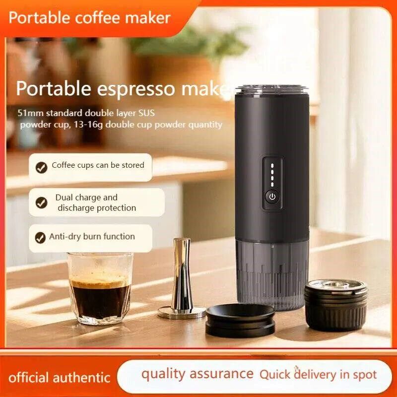 New 3 in 1 Wireless Portable Espresso Machine Capsule Coffee - 实物图