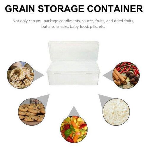 Bread Storage Box Kitchen Supply Trash Bin Toast Fridge