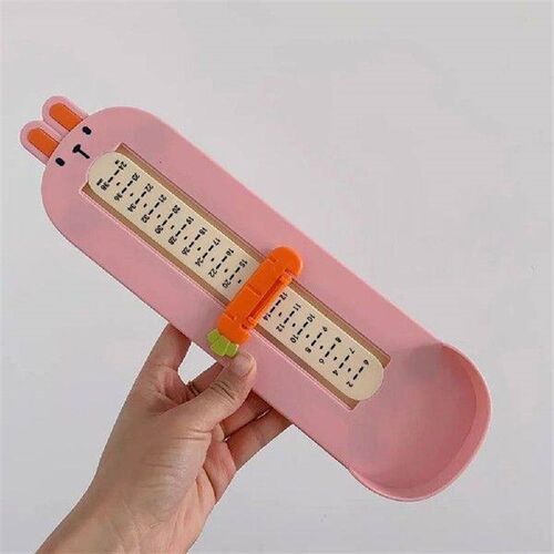 Childrens Foot Measuring Device Kids Tools Gauge Blue Abs