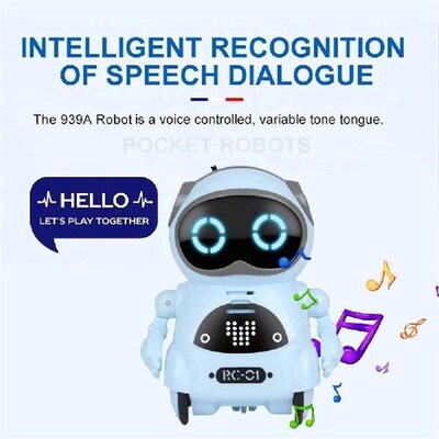 Pocket Robot Dialogue Voice Recognition Record Singing