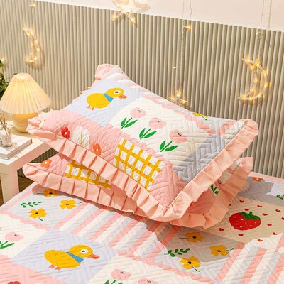 Cotton Bed Cover Three-piece Set Tatai Cotton Bed Sheet Cove
