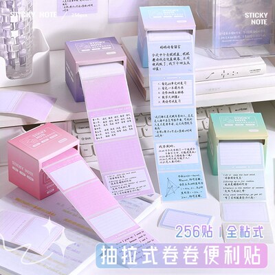 Pull out post it notes with the questions Sticky paper