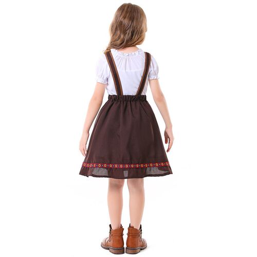 Umorden Girls German Dirndl Dress Bavarian Oktoberfest Beer