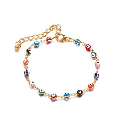 creative anklets vintage boho eye anklet 波西米亚风眼睛脚炼