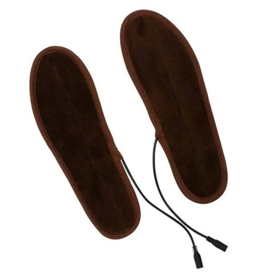 USB Heated Shoe Insoles Electric Foot Warming Pad Feet Warme