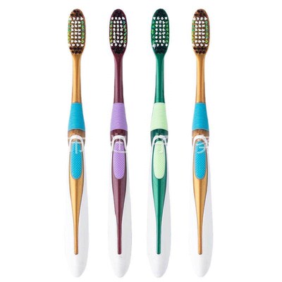 Stiff bristle toothbrush, extra stiff bristle toothbrush, su