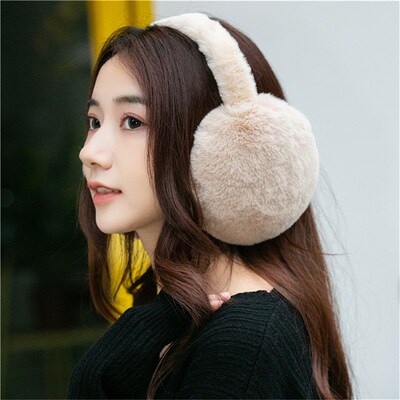 Foldable earmuffs for women Autumn and winter cute earmuffs