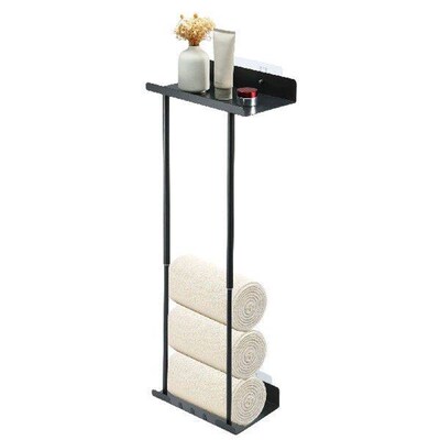Retractable Towel Rack Wall Mounted Towel Holder Metal