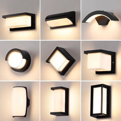 Led Outdoor Wall Light Waterproof IP65 Motion Sensor Led Out