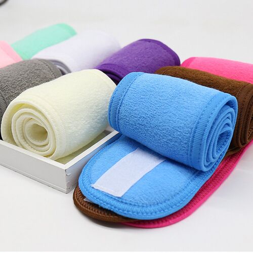 Head Bands Adjustable Wide Hairband Yoga Spa Bath Shower Mak