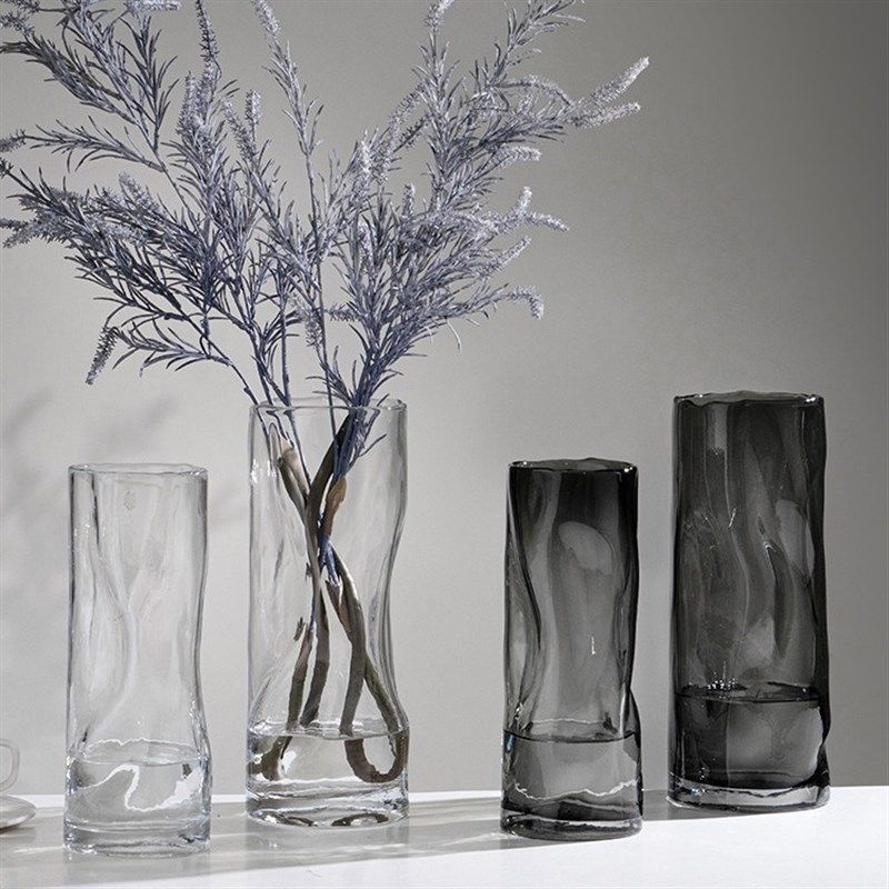 创意艺术玻璃花瓶摆件客厅鲜花玫瑰百合插花器样板间酒店软装饰品,家居饰品,花瓶,淘宝优惠券,粉丝福利购,淘宝优惠卷