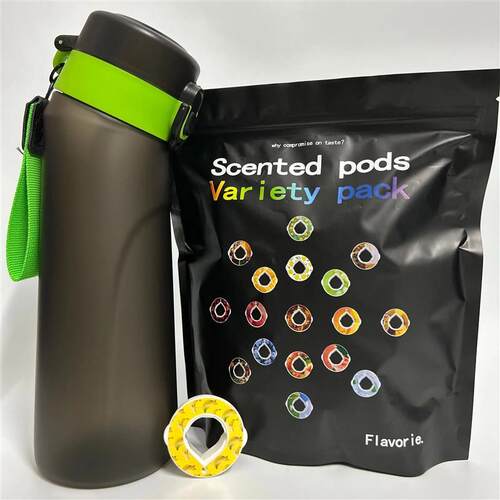 Air Up Water Bottle With Flavor Pods Set And Straw 750ml Out