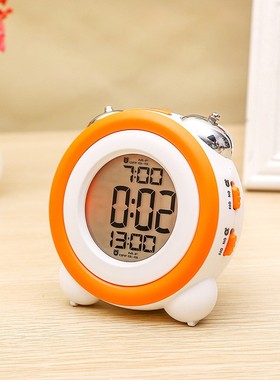 l显示电子钟钟卧室客厅打铃数字钟大铃声闹钟学生钟代发0705