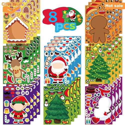 Stocking Stuffers,Christmas Stickers DIY Decoration Gifts