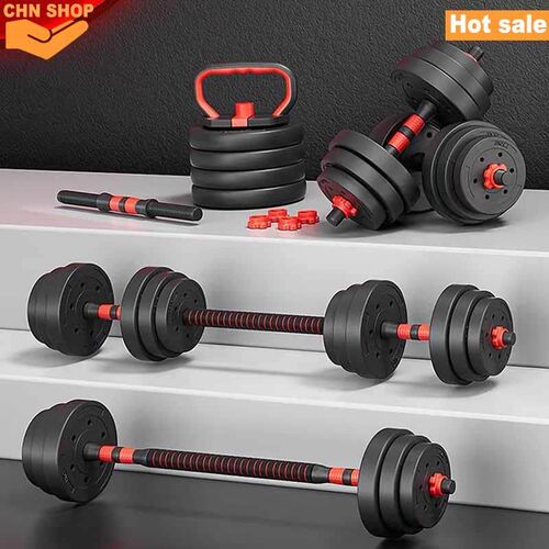 Dumbbell set Fitness barbell GYM Kettlebell fitness equipmen