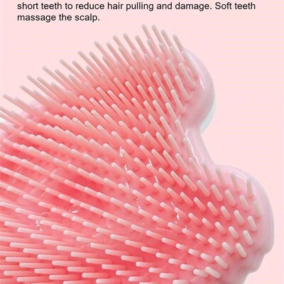 1pc Detangling Hair Brush HandAle Magic Antistatic Tangle A