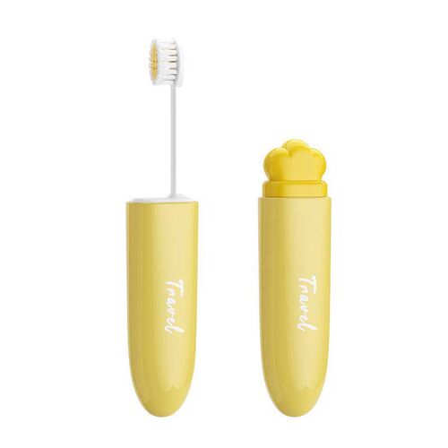 Fresh Carrot Folding Toothbrush - Cute and Portable, Perfect