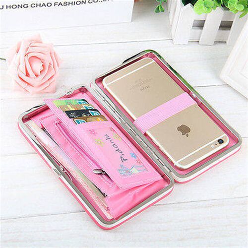 New Fashion Large Capacity Wallets Women Holde Wallet Bowkno